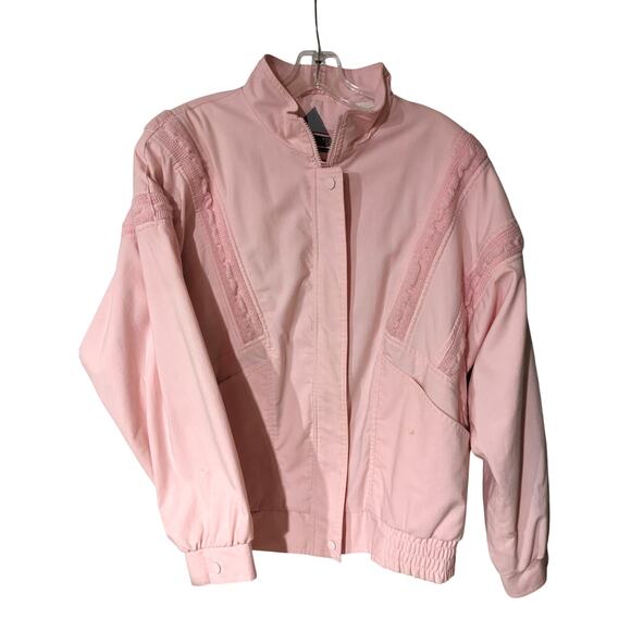 Vintage Pink Jacket. retro grannycore harajuku kawaii - Picture 1 of 10